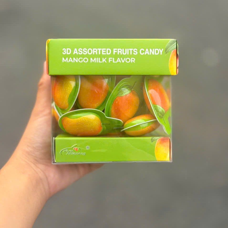 Kẹo Trái Cây 3D Xiyu Minnong – 115g (Sầu riêng & Xoài)