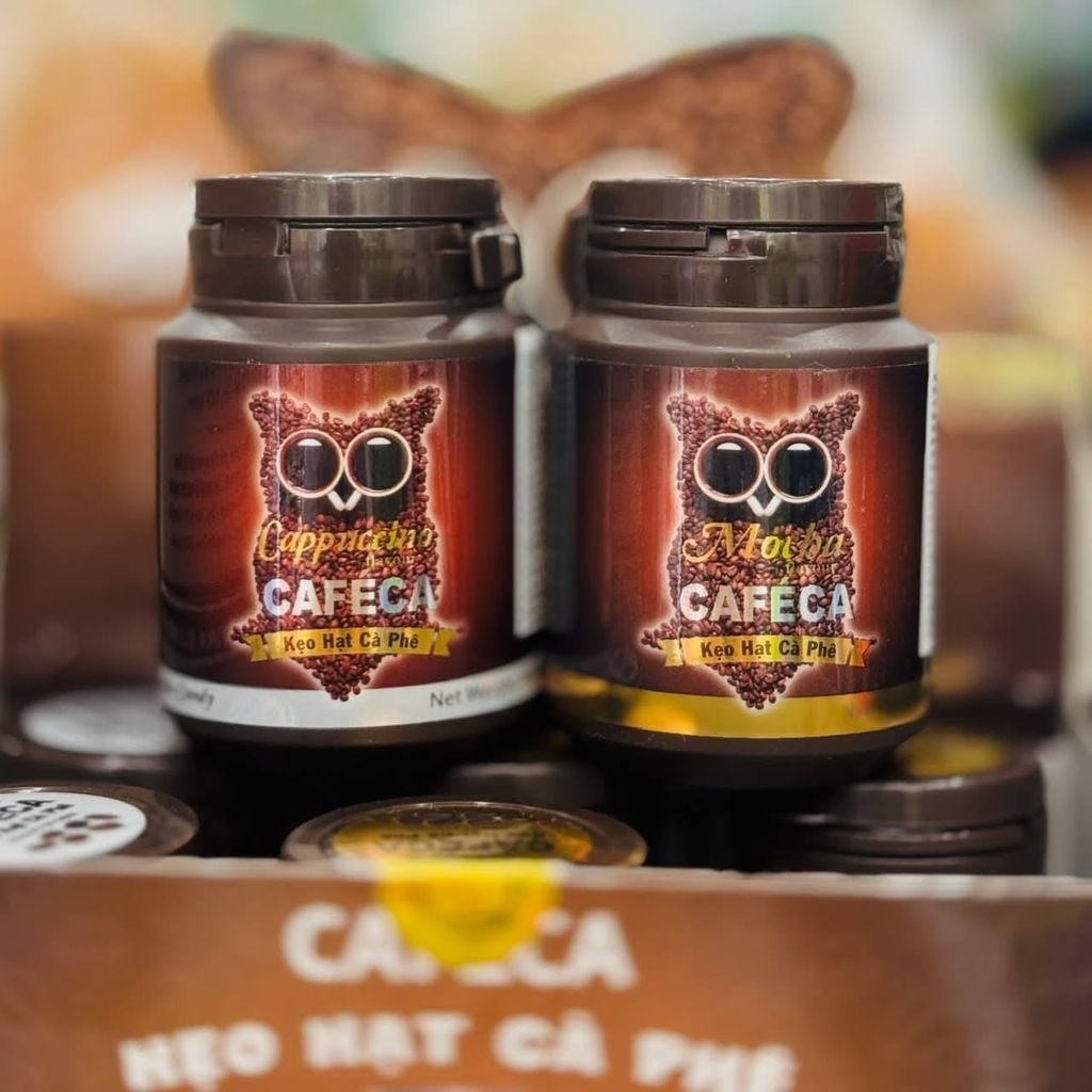 Kẹo Hạt Cà Phê Vị Mocha Và Vị Cà Phê – 60 Viên