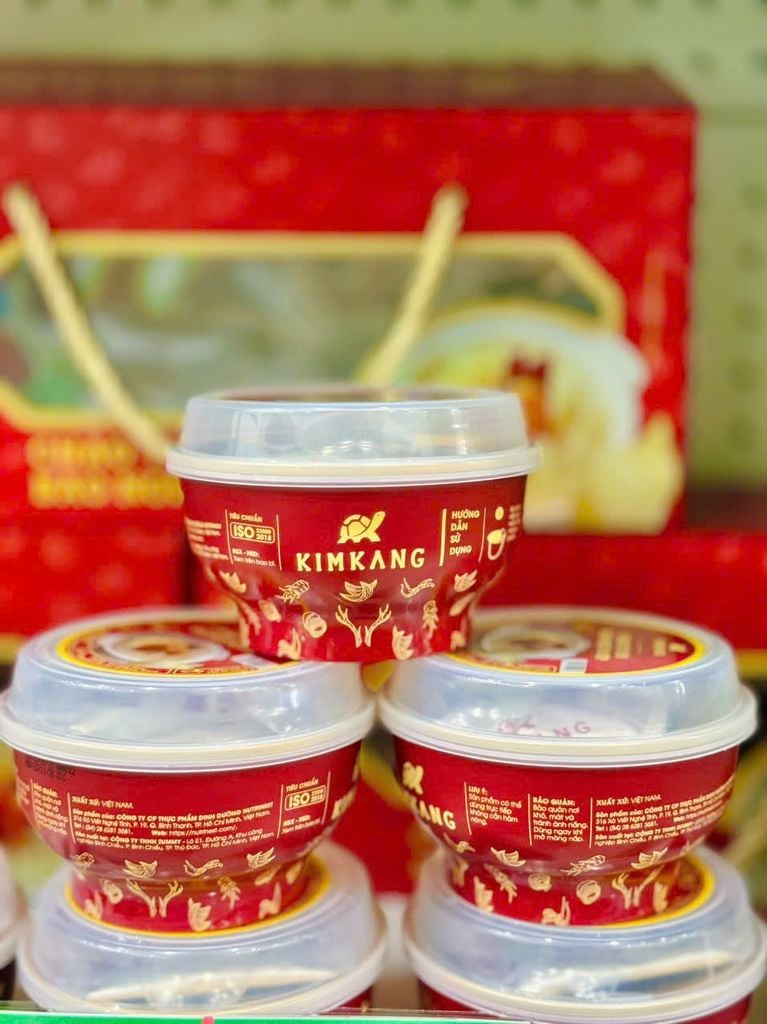 Cháo Tổ Yến Bào Ngư Sò Điệp KimKang- Hộp 255g