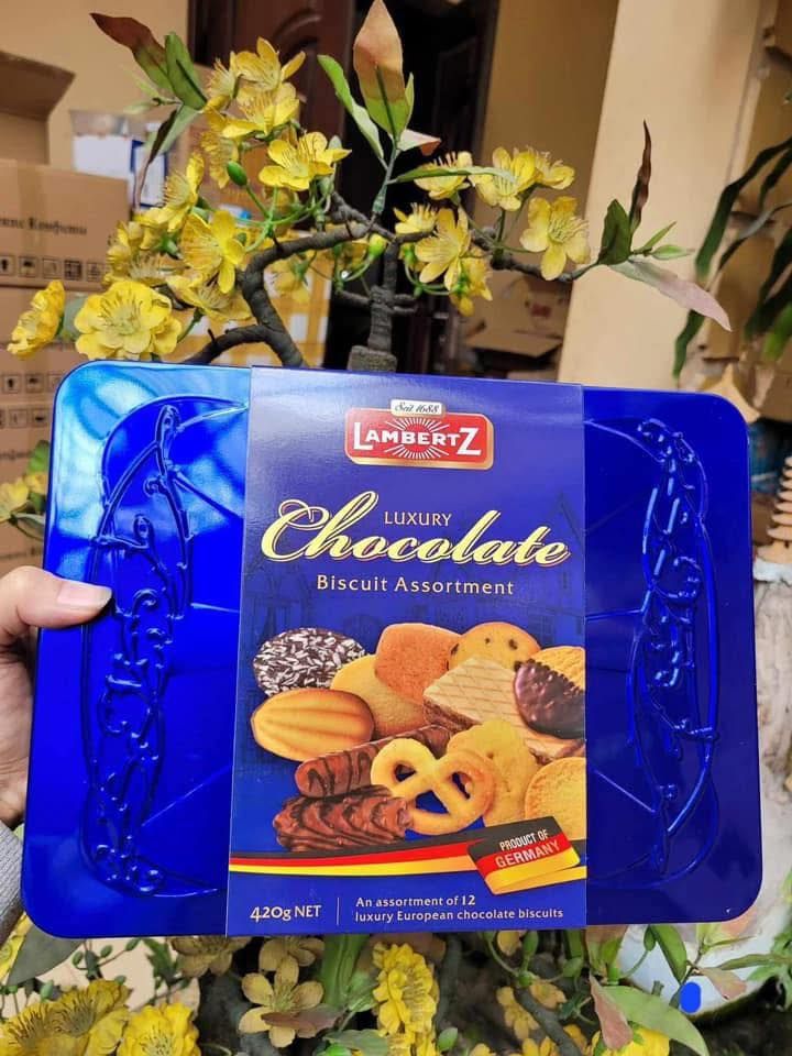 Hộp Bánh Lambertz Luxury Chocolate – 420g