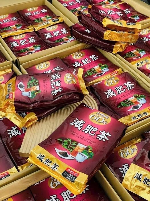 Trà Hỗ Trợ Giảm Mỡ Bụng Genpi Orihiro Nhật Bản - 60 Gói