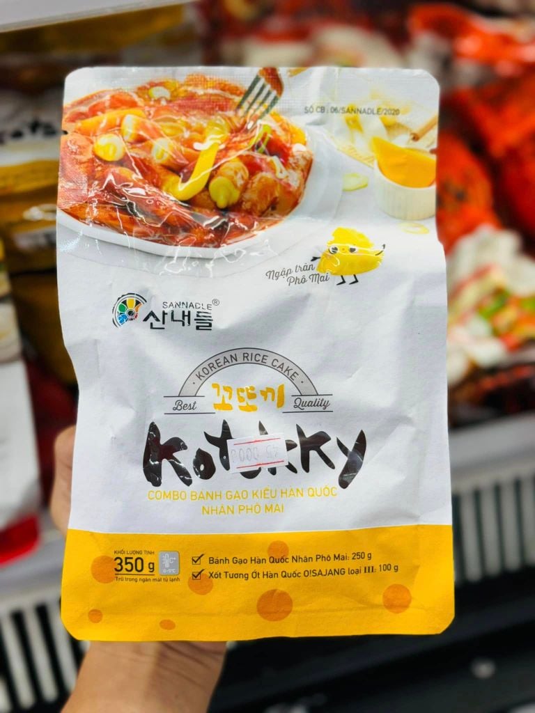Combo Bánh Gạo Hàn Quốc Sannadle – 350g