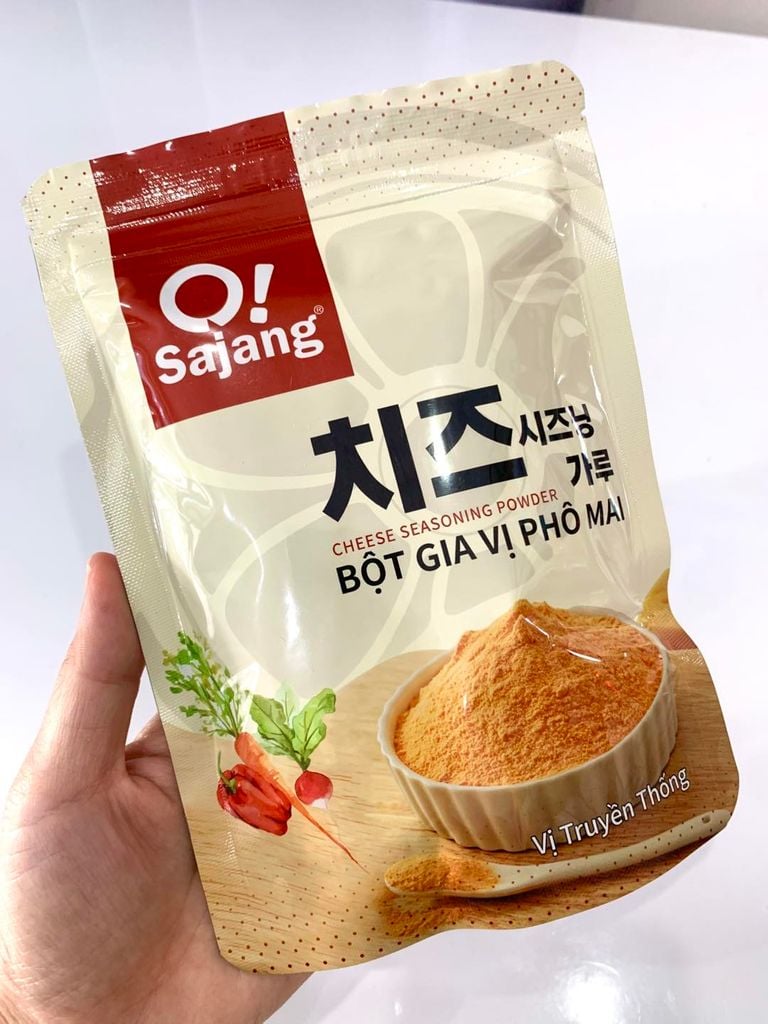 Bột Gia Vị Phô Mai Hàn Quốc Sajang – 250g