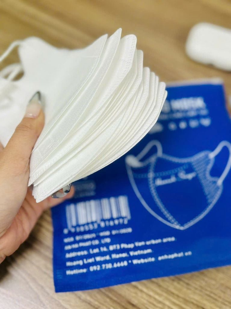 Khẩu Trang Cao Cấp 5D Hannah Seyo - Set 20 Cái