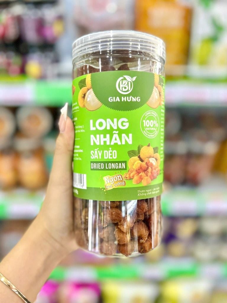 Long Nhãn Sấy Dẻo Gia Hưng - 400g