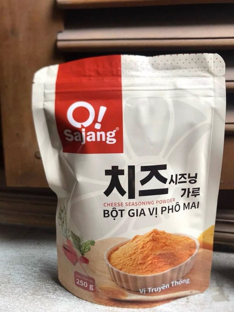 Bột Gia Vị Phô Mai Hàn Quốc Sajang – 250g