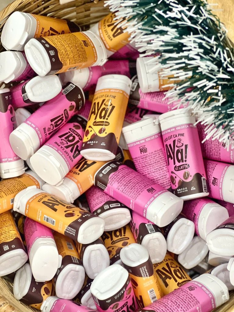 Kẹo Cốt Cà Phê – 20g (Vị Cappuccino, Vị Latte)