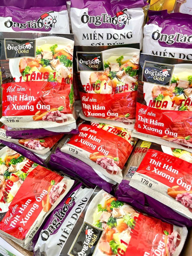 Miến Dong Sợi Rút - 200g Tặng (Gói Hạt Nêm 170g)