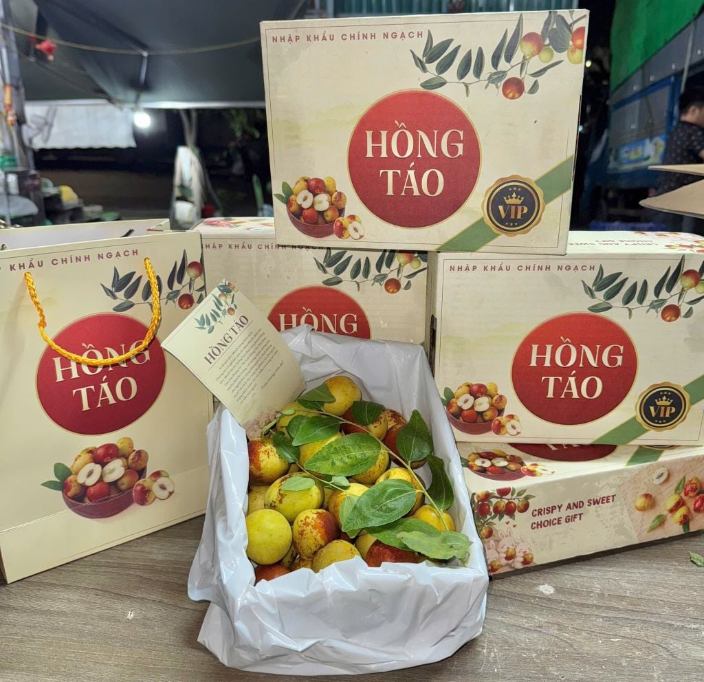 Hồng Táo Túi Giấy Supper Vip – Thùng 1Kg