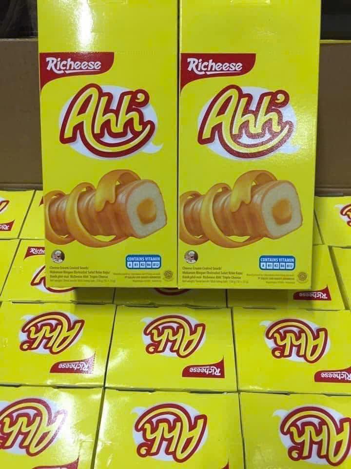 Bánh Xốp Richeese Ahh Vị Phô Mai – 90g