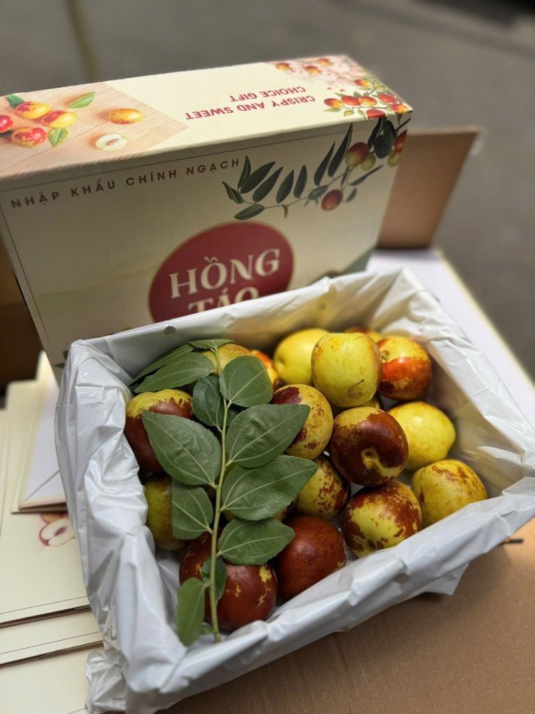 Hồng Táo Túi Giấy Supper Vip – Thùng 1Kg