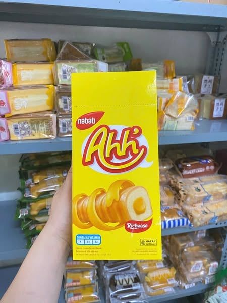 Bánh Xốp Richeese Ahh Vị Phô Mai – 90g