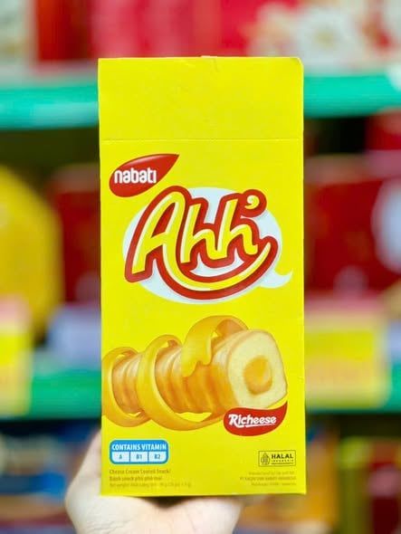 Bánh Xốp Nabati Richeese Ahh Vị Phô Mai – 90gram
