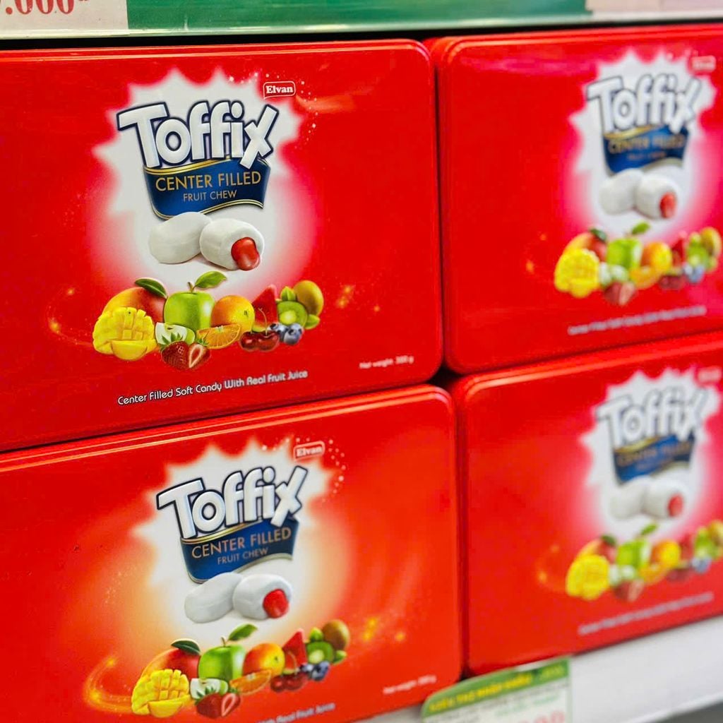 Kẹo Toffix Center Filled Fruit Chew - 300g