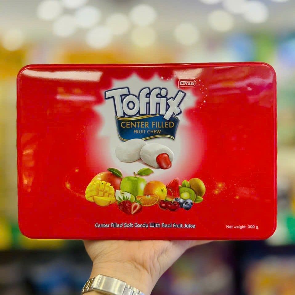 Kẹo Toffix Center Filled Fruit Chew - 300g