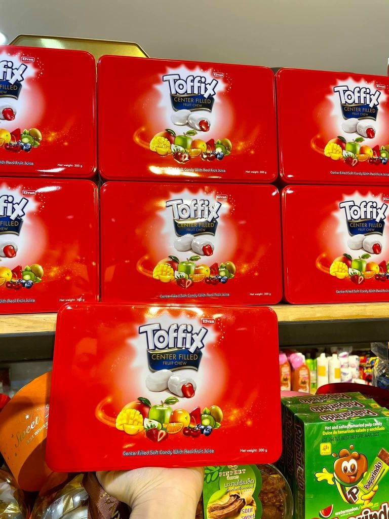 Kẹo Toffix Center Filled Fruit Chew - 300g