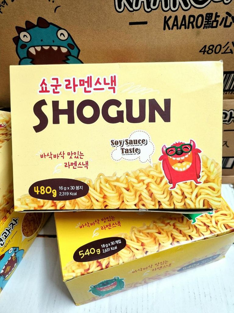 Snack Mì Shogun Vị Nước Tương - 16g