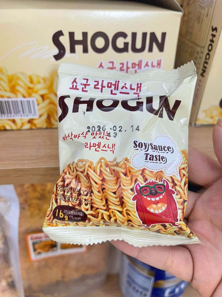 Snack Mì Shogun Vị Nước Tương - 16g
