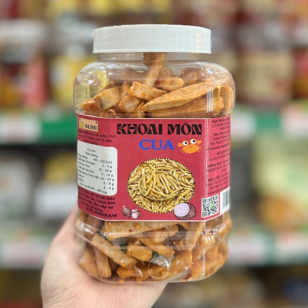 Khoai Môn Tẩm Vị Cua SUSU - 500g