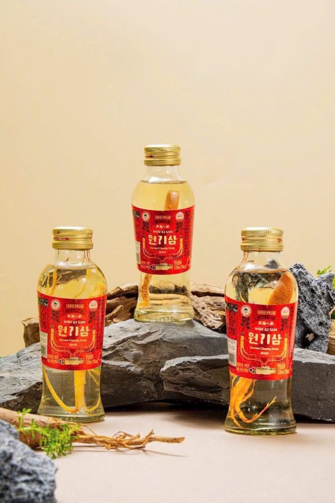 Nước Nhân Sâm Củ Won Ki Sam Hàn Quốc - 10 chai x 120ml