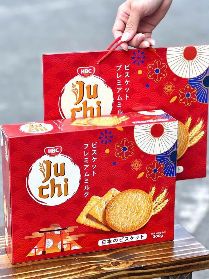Bánh Quy Sữa Đường Ju-Chi - 300g