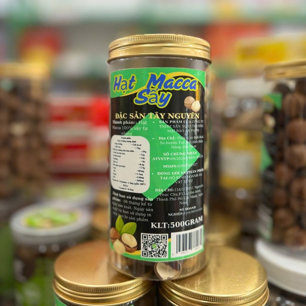 Hạt Macca Sấy SuSu -500gr