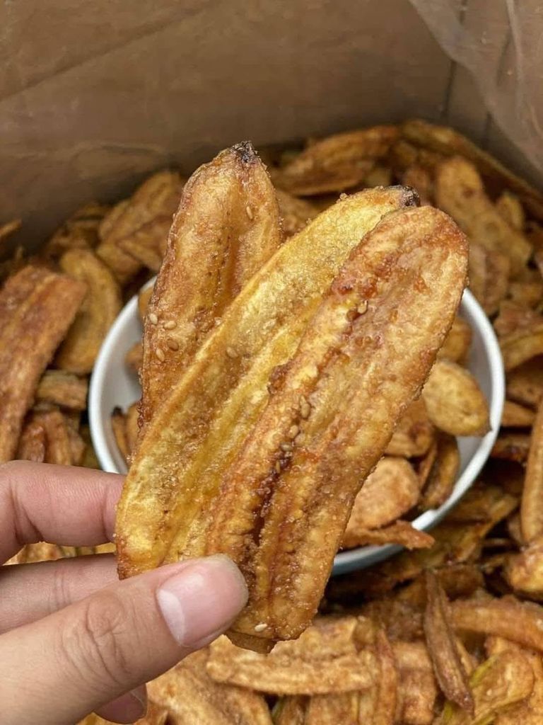 Chuối Sấy Mè Gừng SUSU - 500g