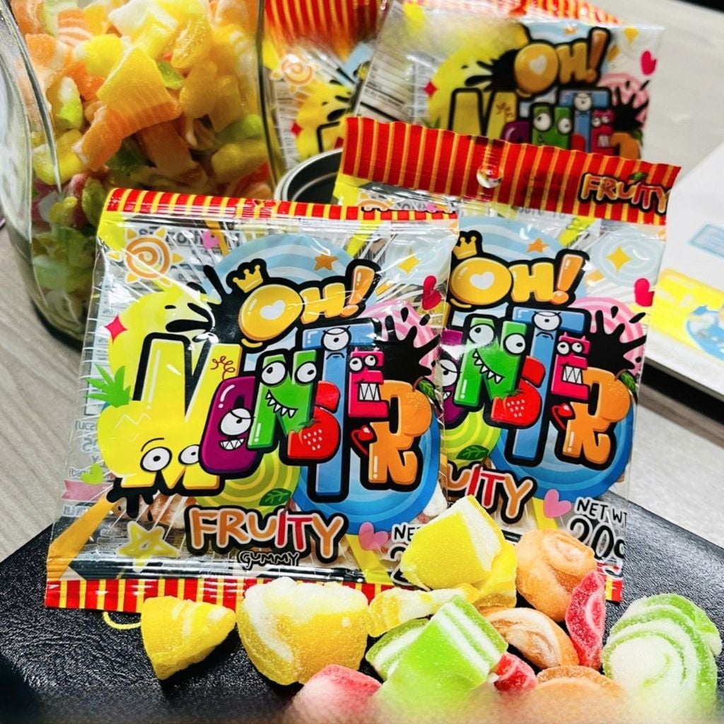 Kẹo Dẻo Trái Cây Thái Lan OH Monster - 20g