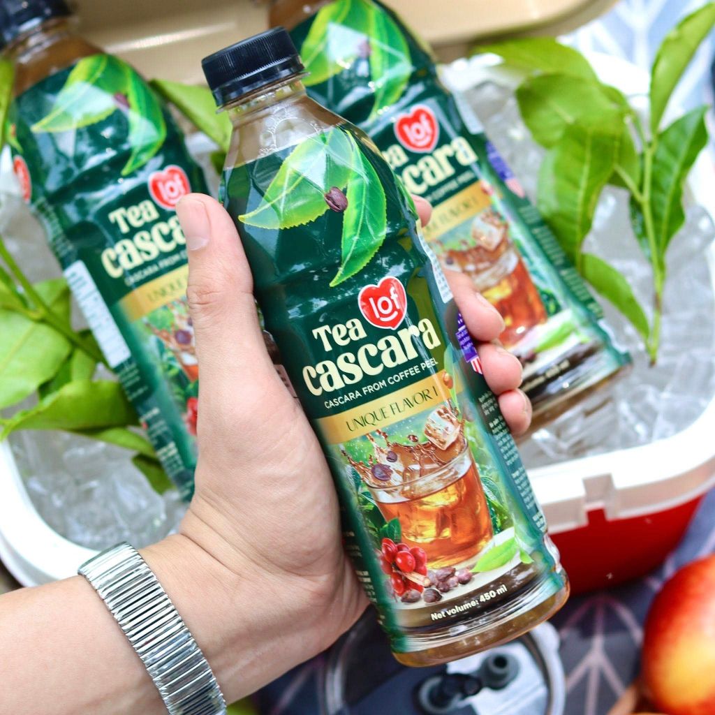 Trà Cascara Lof Làm Từ Vỏ Cà Phê - 450ml