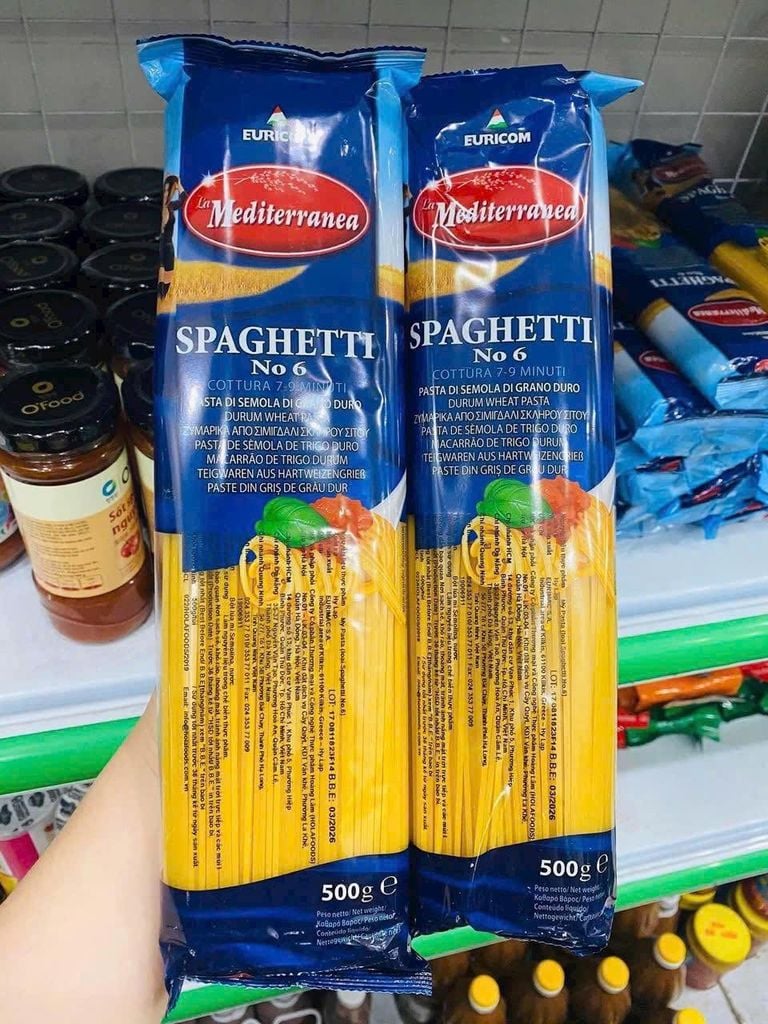 Mỳ Ý Sợi Dẹt La Mediterranea - Gói 500G