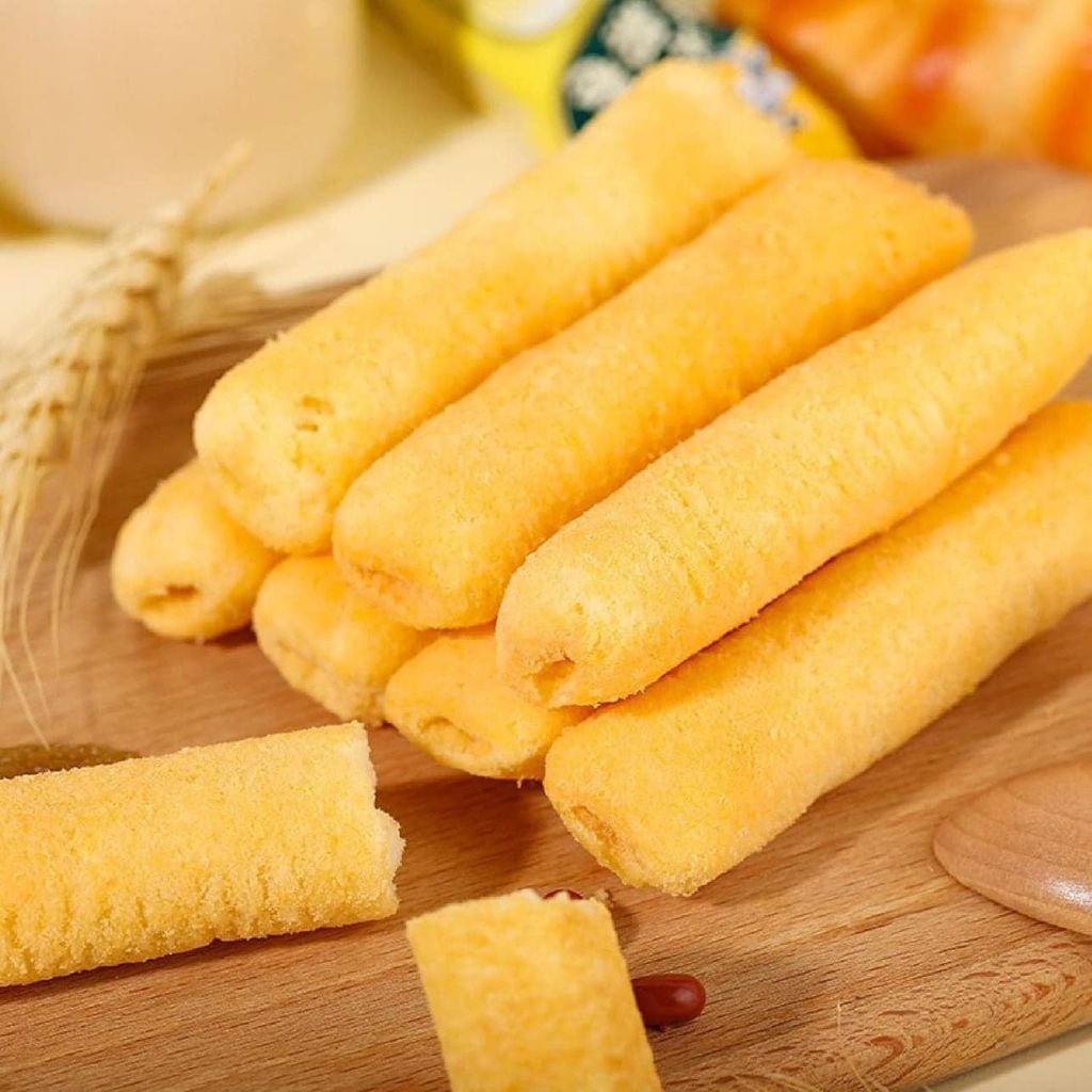 Bánh Gạo Cuộn Want Want - 170g (Vị Rong Biển, Vị Trứng Muối, Vị Bắp)