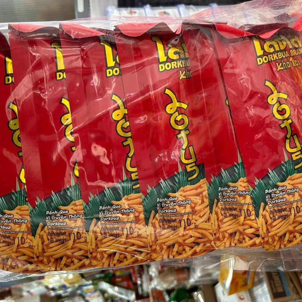 Snack Que Dorkbua Thái Vị Truyền Thống - 110g