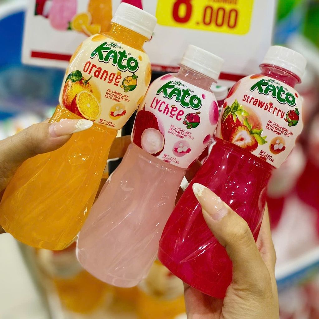 Nước Ép Thạch Dừa Kato Thái Lan - 320ml