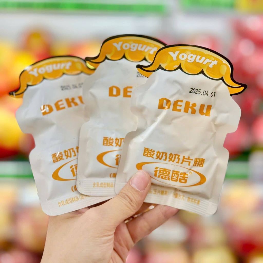 Kẹo Sữa Chua Deku Sữa Và Xoài - 25g (Combo 10 Gói)