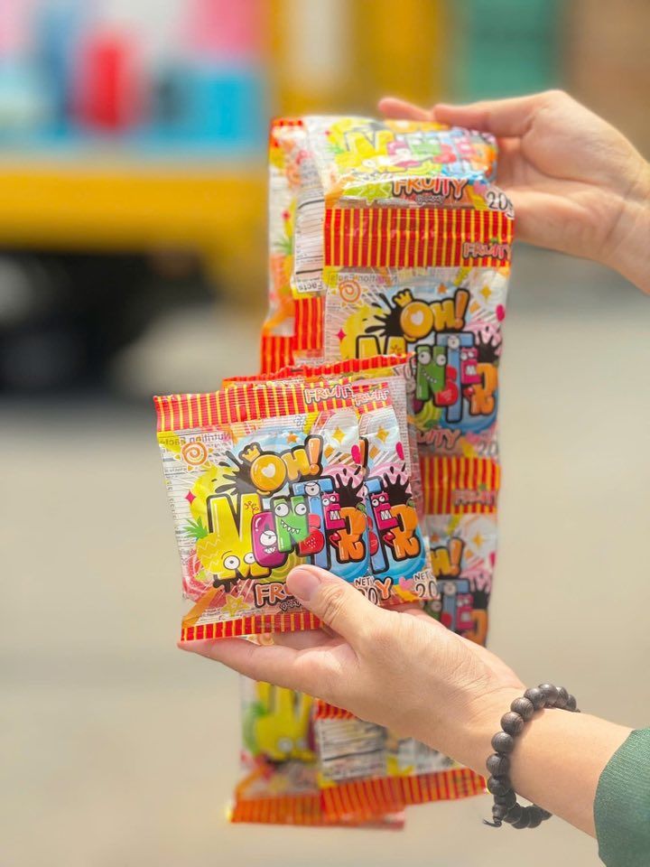 Kẹo Dẻo Trái Cây Thái Lan OH Monster - 20g