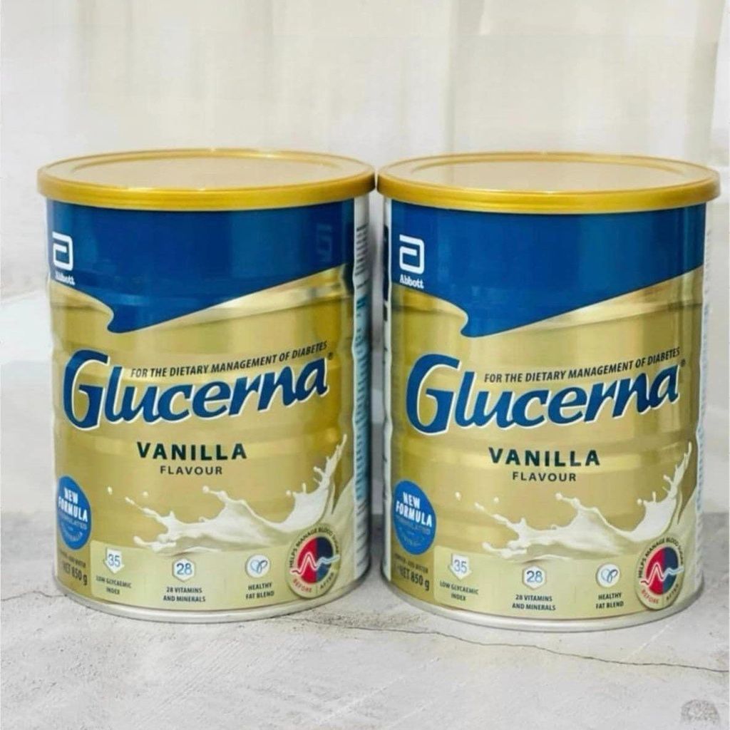 Sữa Glucerna Vanilla Úc - 850g
