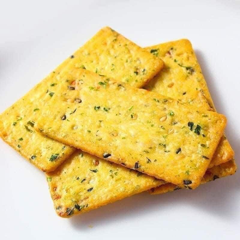 Bánh Quy Rau Củ Kenju Hộp Thiếc Hoa Premium – 456g