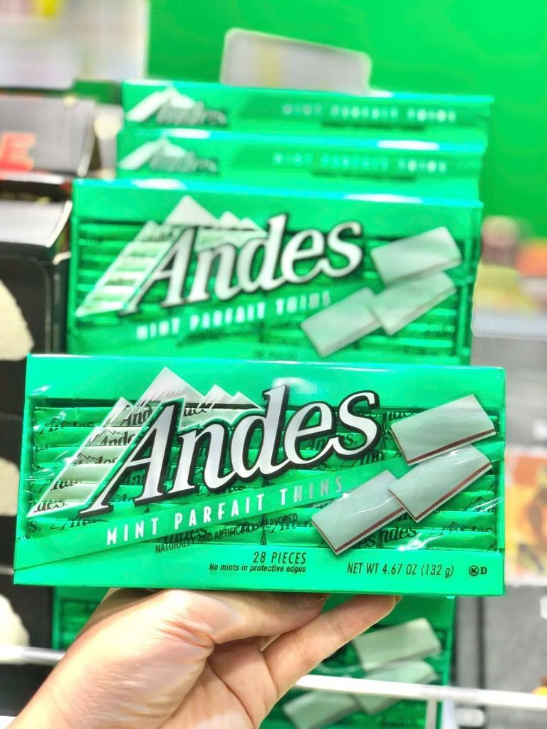 Socola Andes Sữa Bạc Hà - 132g