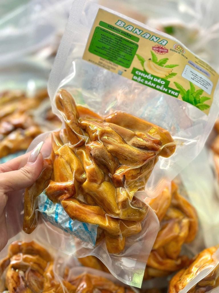 Chuối Sấy Dẻo Bến Tre - 500g