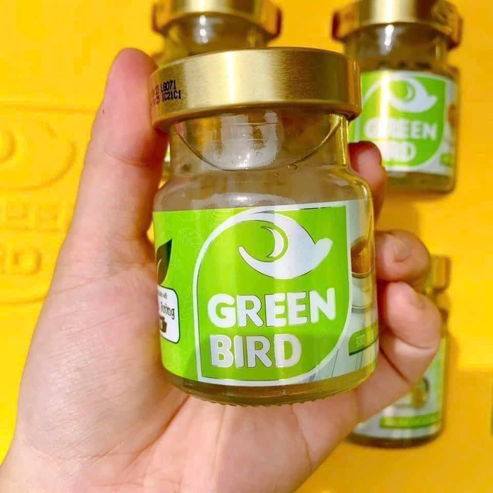 Nước Yến Sào Chưng Đường Phèn Green Bird – 6 hũ x 72g