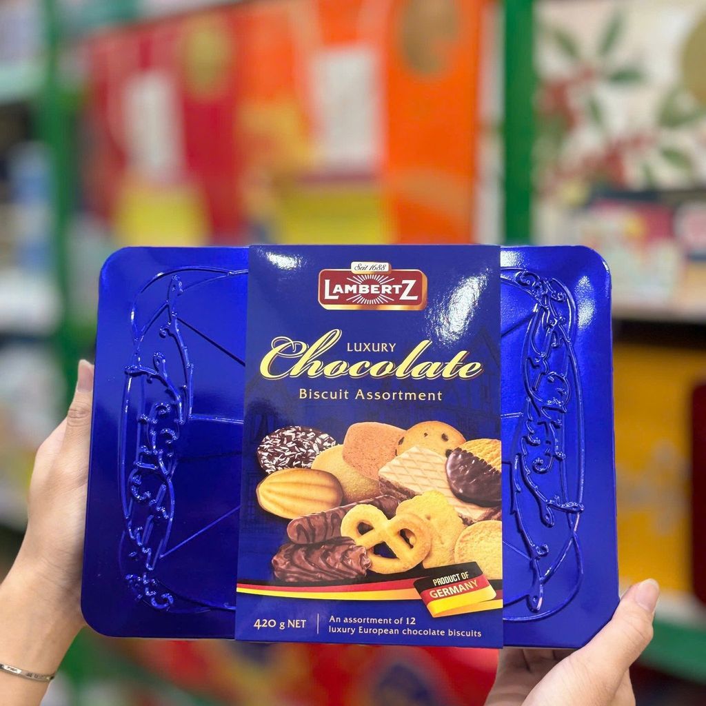 Hộp Bánh Lambertz Luxury Chocolate – 420g