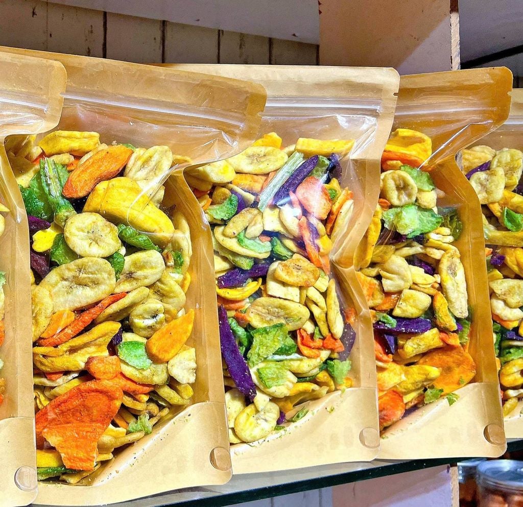 Trái Cây Thập Cẩm Sấy Giòn - 500g