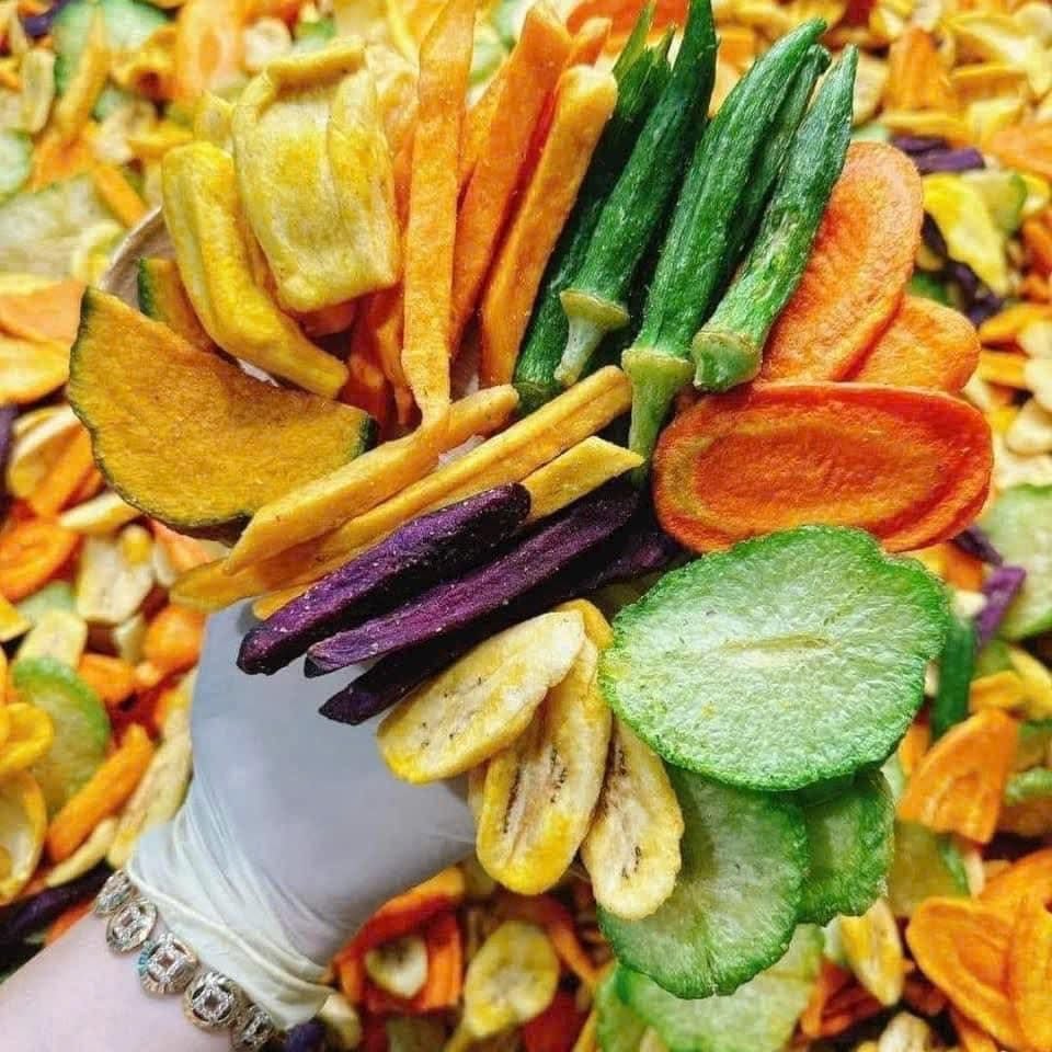 Trái Cây Thập Cẩm Sấy Giòn - 500g