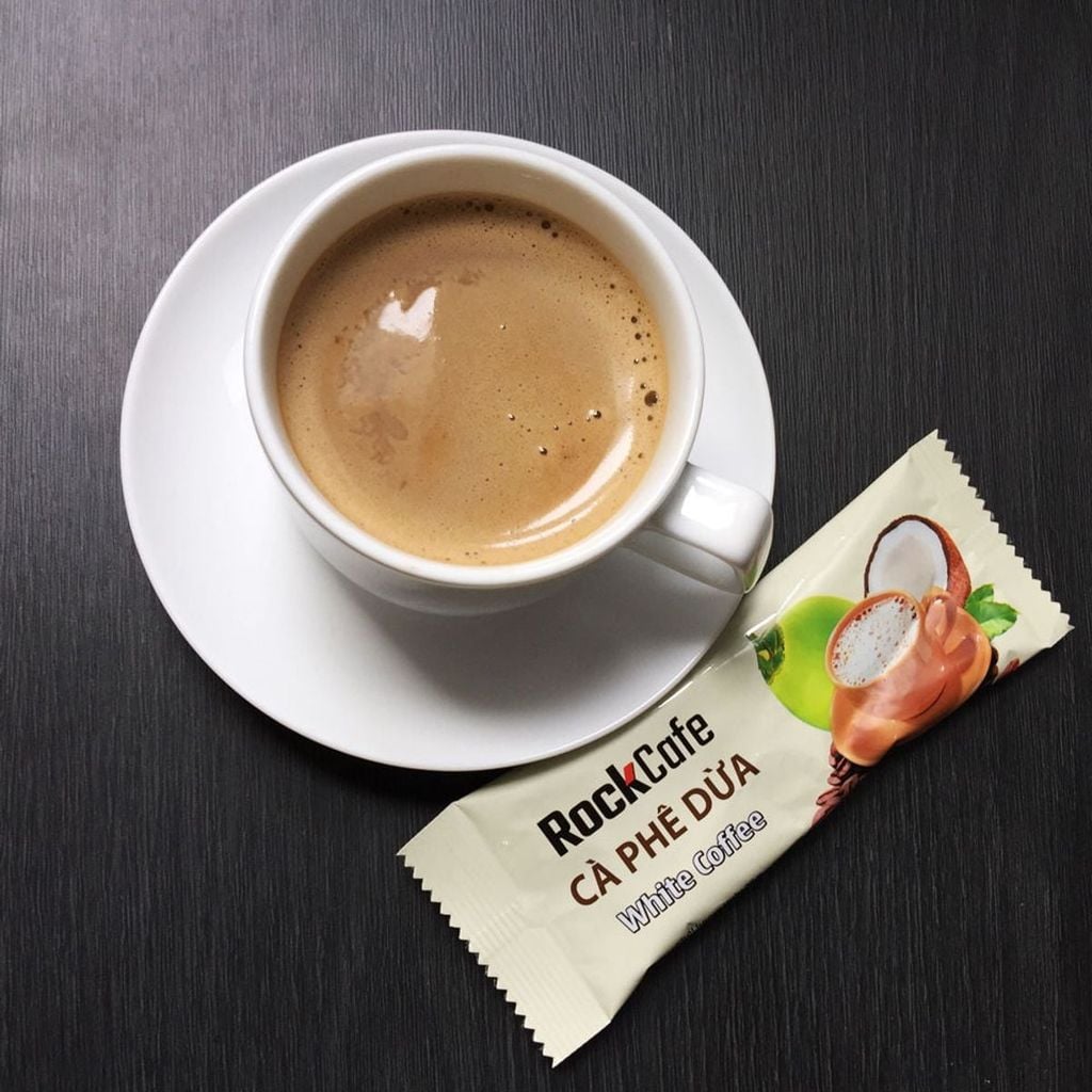 Cà Phê Dừa White Coffee Rockcafe – 600g