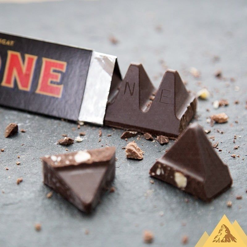Socola Đen Toblerone Mật Ong & Hạnh Nhân - 100g