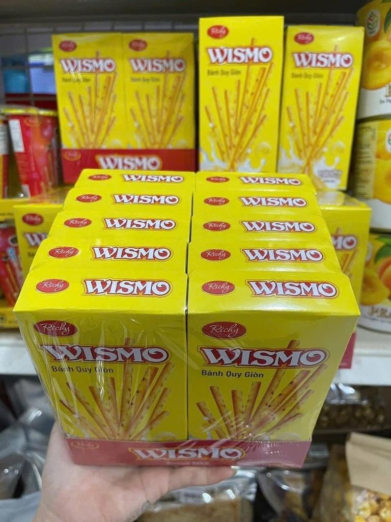 Bánh Quy Giòn Wismo Richy - 22g (Lốc 10 Hộp)