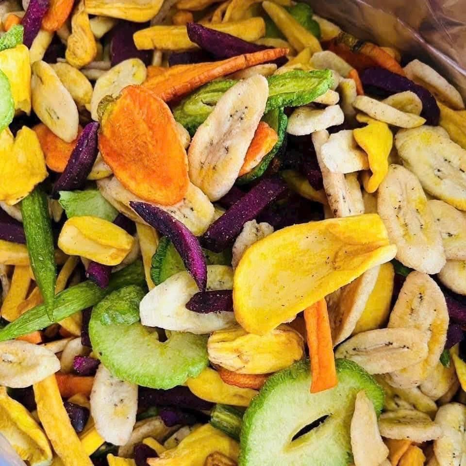 Trái Cây Thập Cẩm Sấy Giòn - 500g