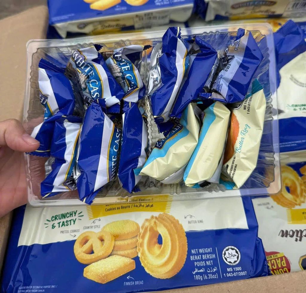 Bánh Quy White Castle - Gói 180g