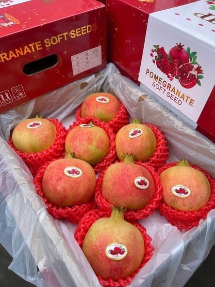 Lựu Pomegranate Fruit - Thùng 3kg