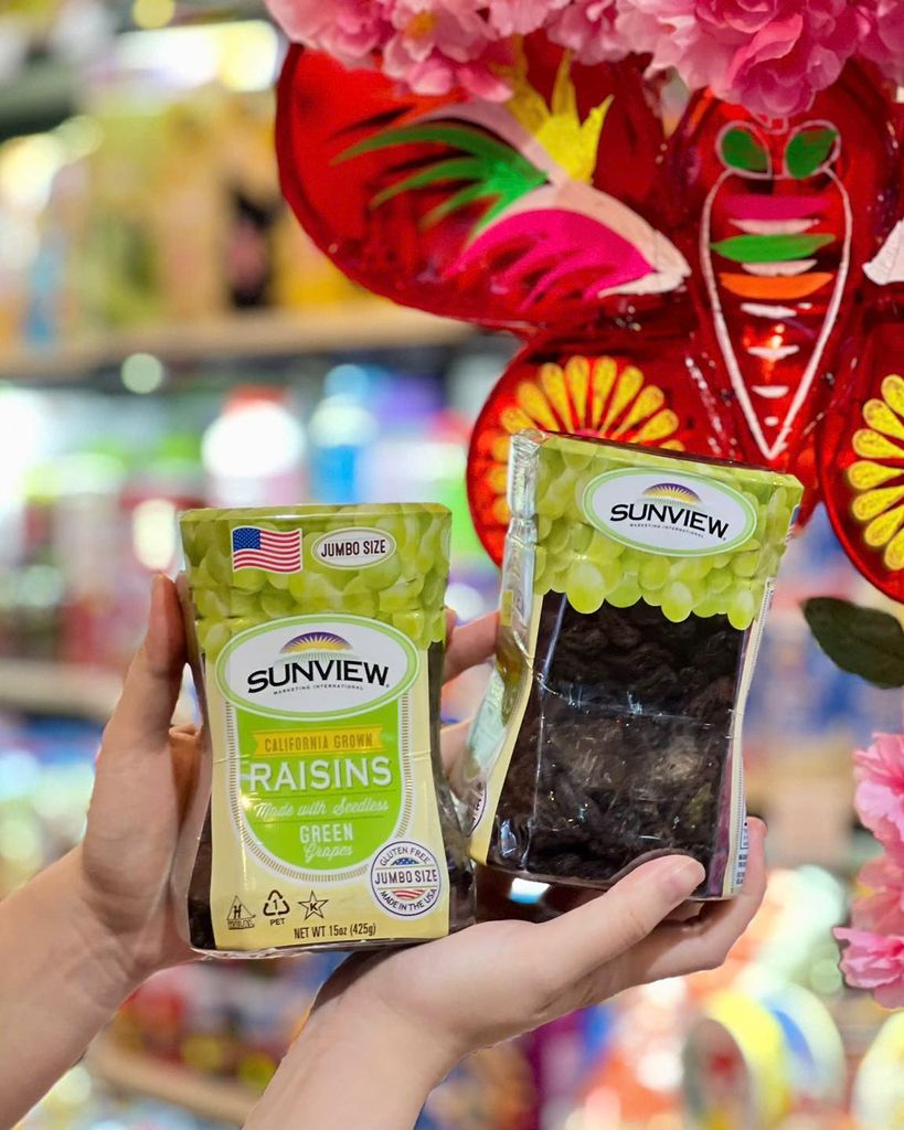 Nho Xanh Khô Sunview Jumbo Cao Cấp Mỹ – 425g